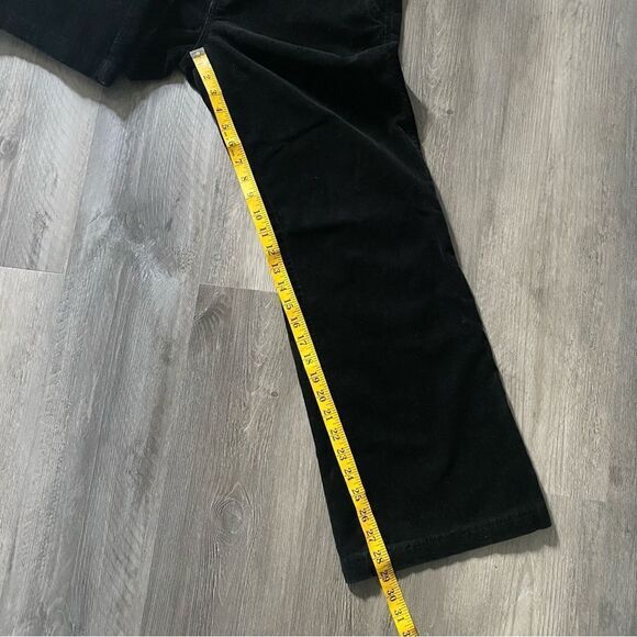 Eddie Bauer Corduroy Pants Black 8 Women’s Casual Comfy Minimalist - Picture 9 of 12